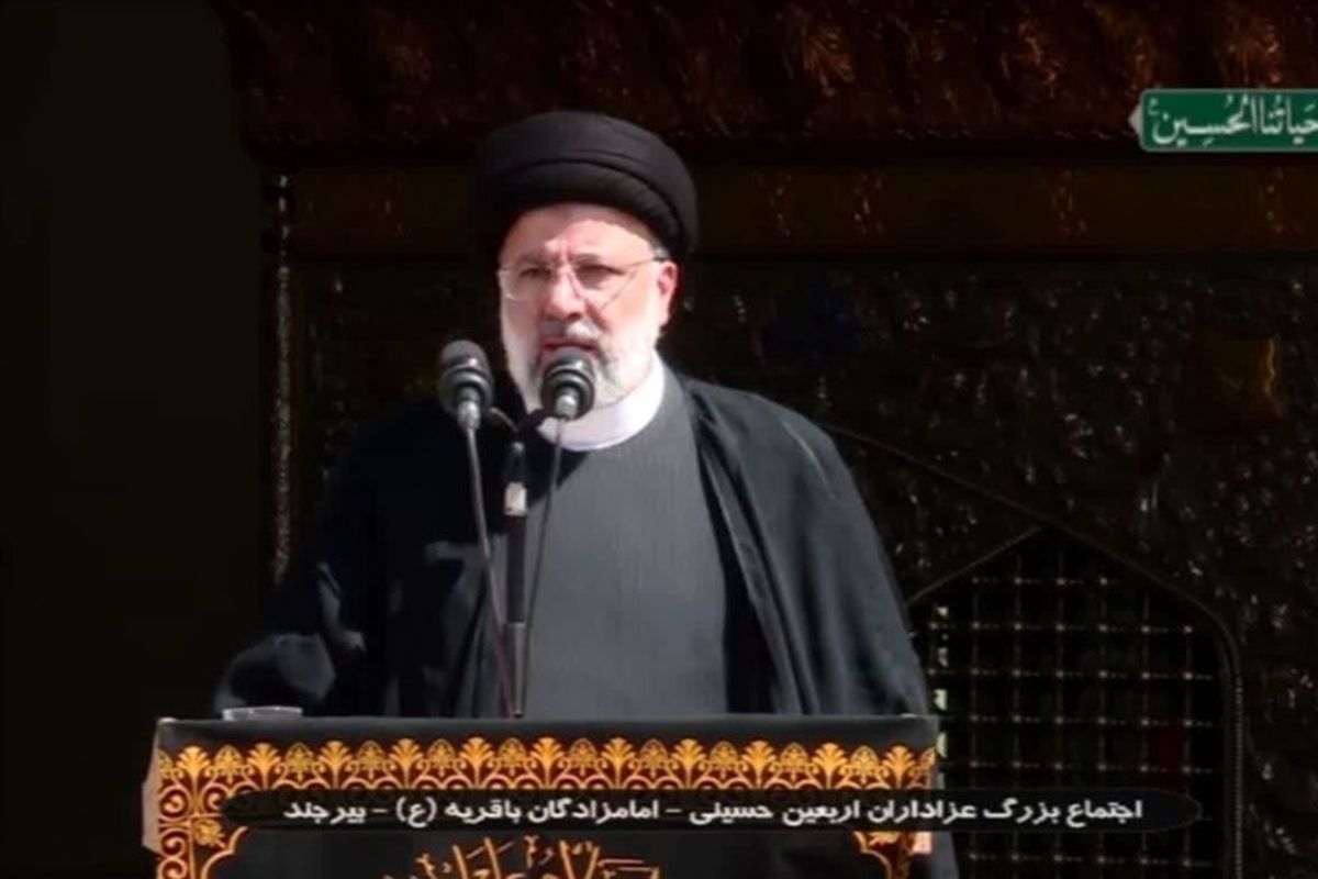 رئیسی: می‌خواستند عاشورا پایان باشد اما آغاز شد