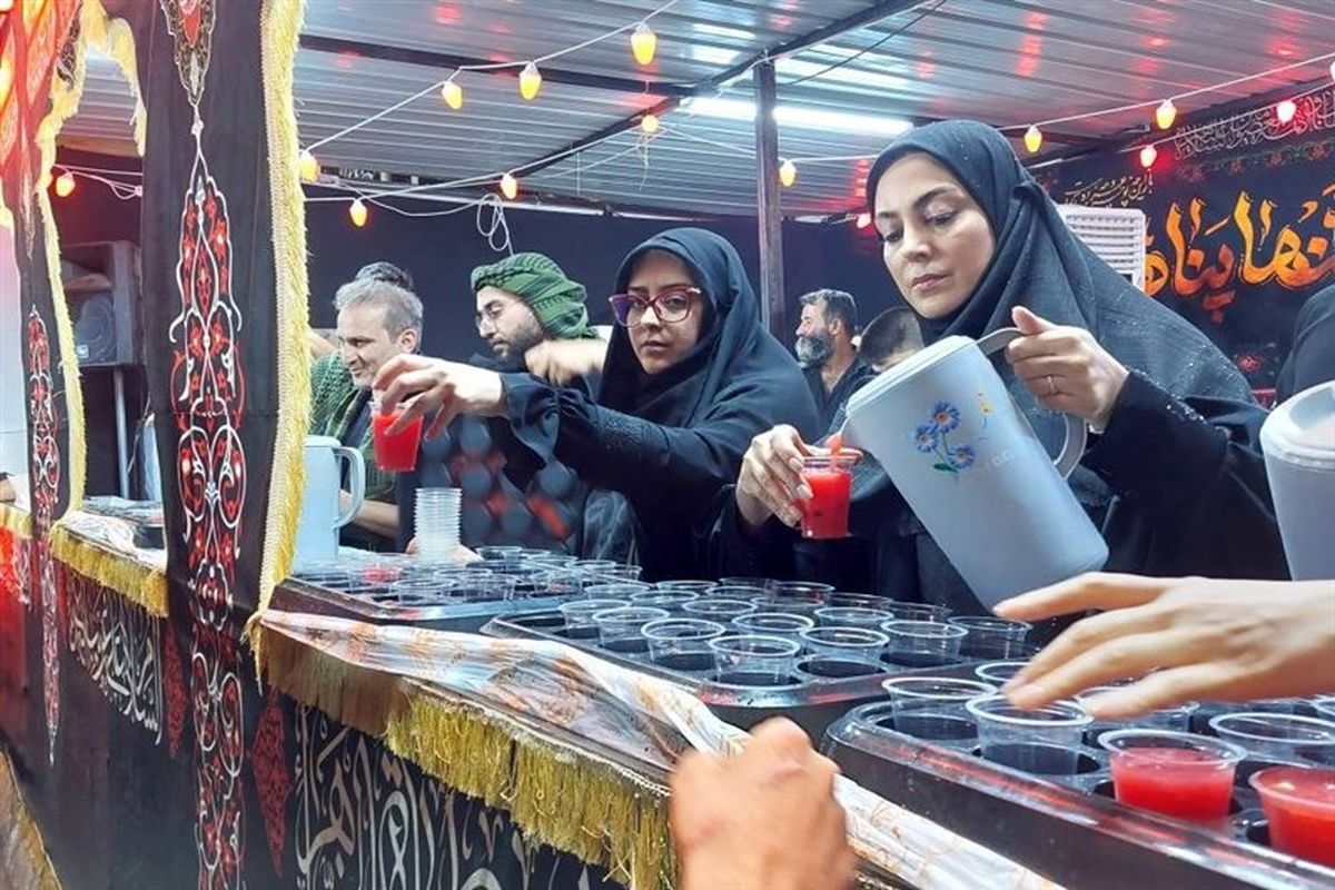 حس وصف ناپذیر جمع کثیری از هنرمندان در کربلا