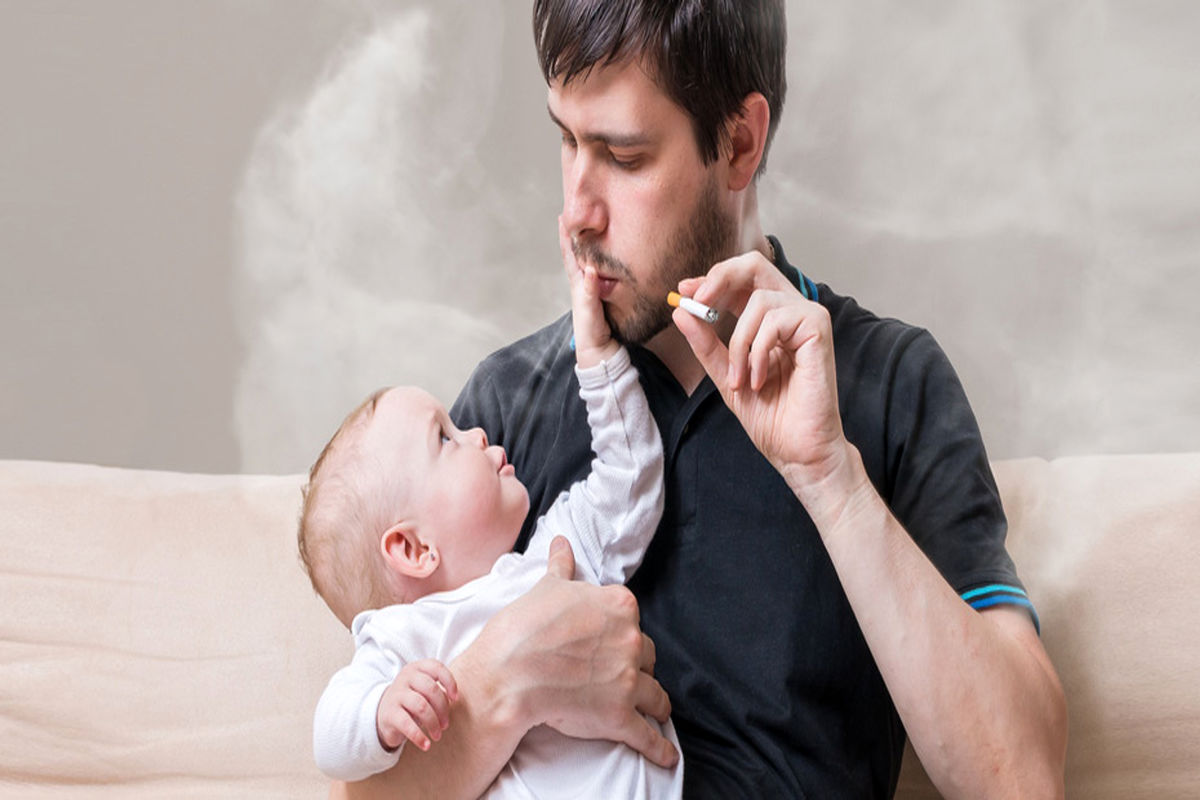 هشدار/ خطر سرب برای کودکان با دود سیگار