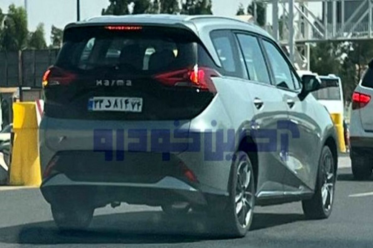 شکار لوکس ترین محصول ایران خودرو در خیابان + عکس