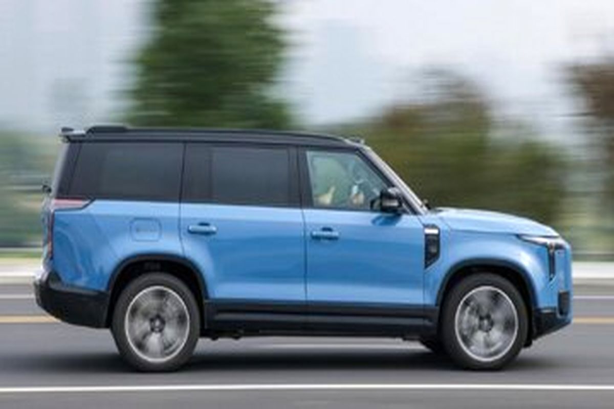 مدعی جدید خودروسازی چین / شاسی‌بلند برقی چینی در راه است + تصاویر