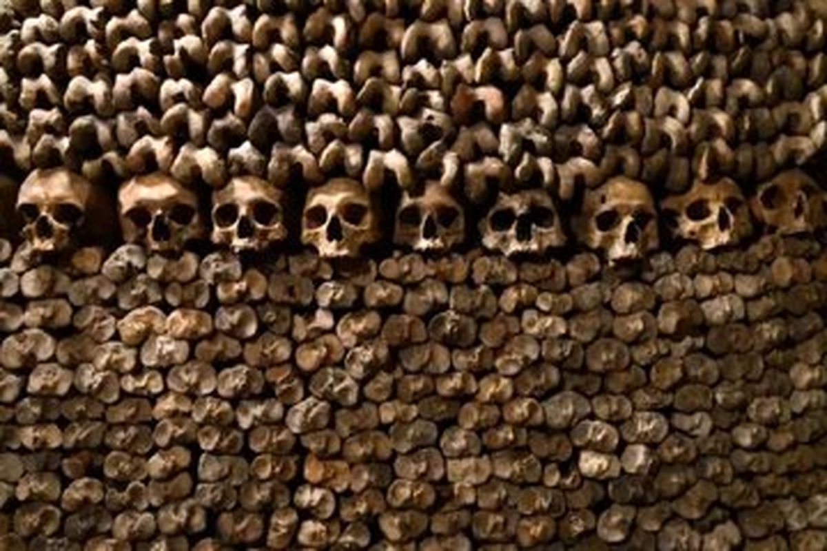 دخمه‌ مردگان پاریس؛ ترسناک ترین جاذبه گردشگری + تصاویر