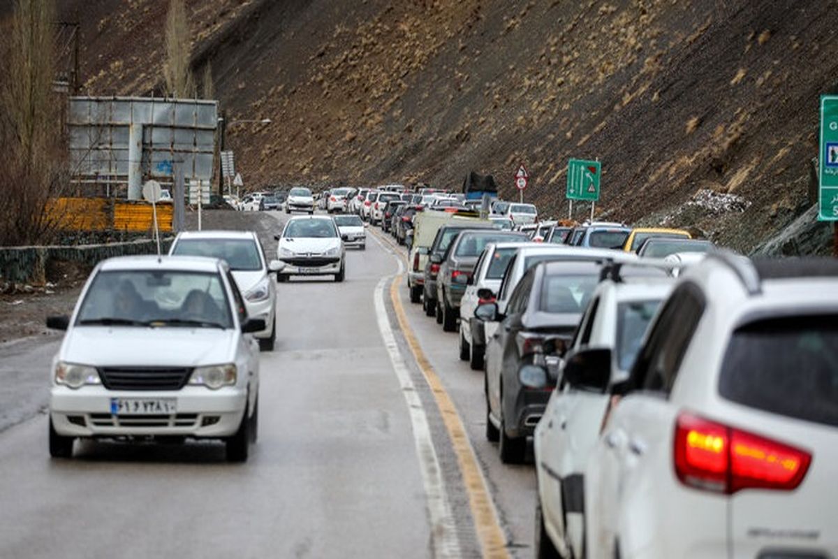 آخرین وضعیت ترافیکی و جوی جاده ها امروز ۴ فرودین