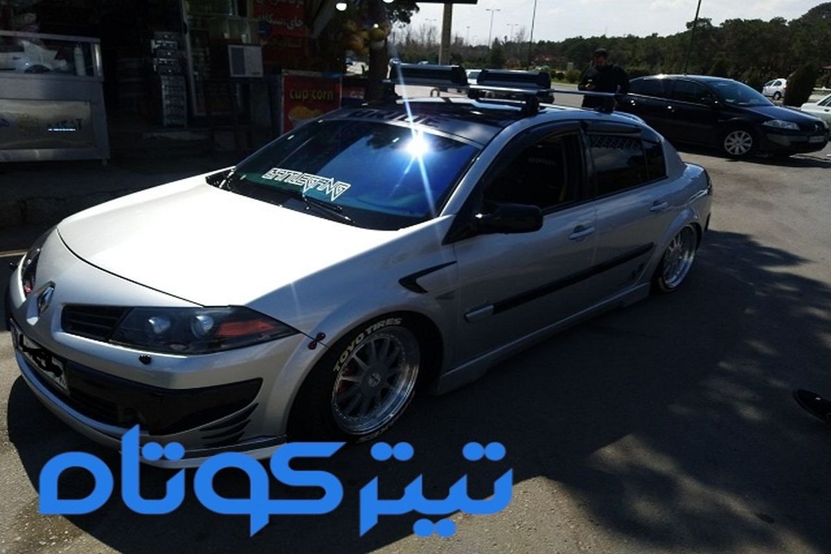 خفن‌ ترین مگان‌های تیونینگ شده در ایران + تصاویر
