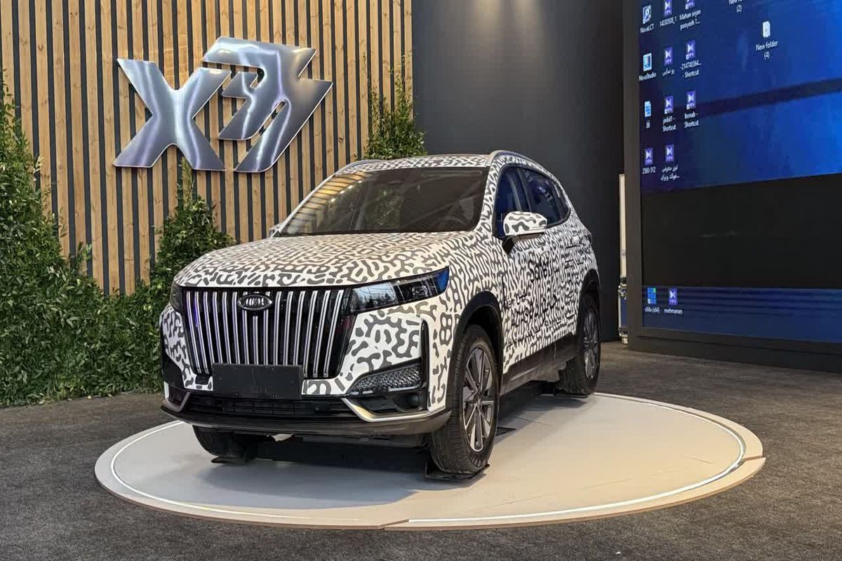 رونمایی از سوگولی جدید ام وی ام در نمایشگاه خودرو تهران