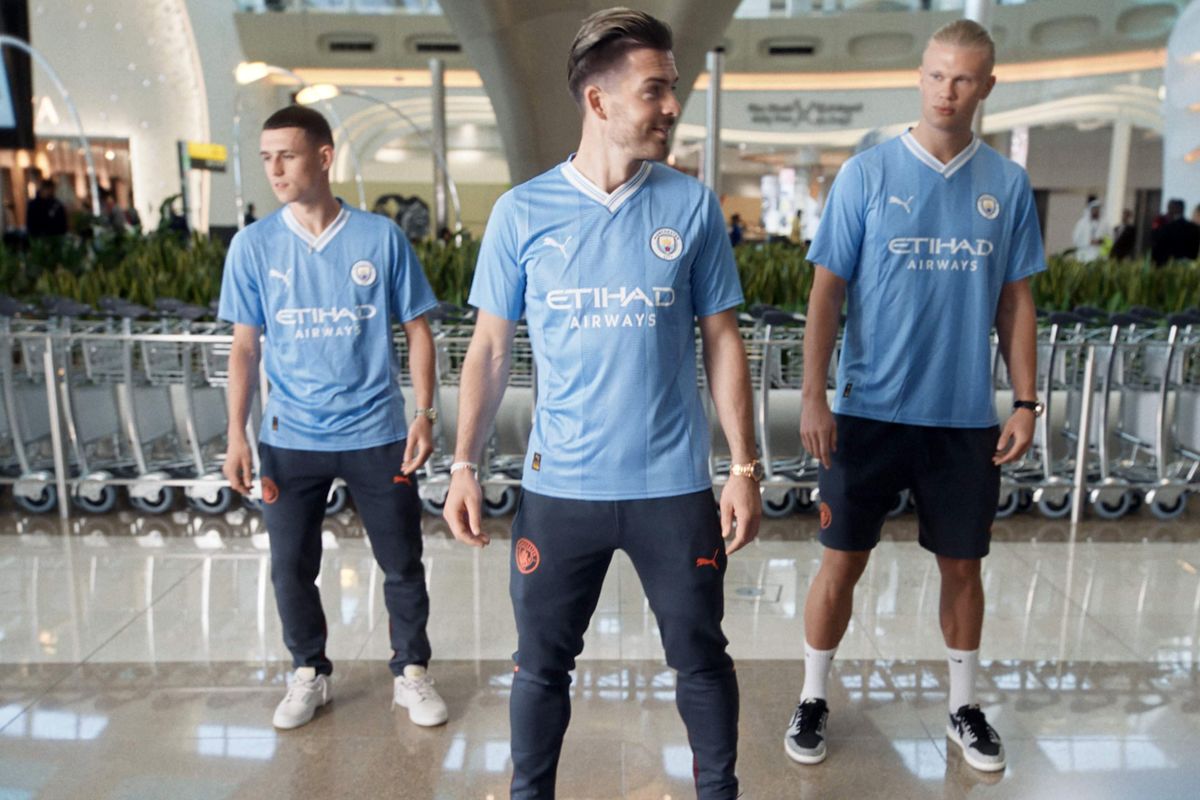 اسپانسر منچستر سیتی گل کاشت + فیلم