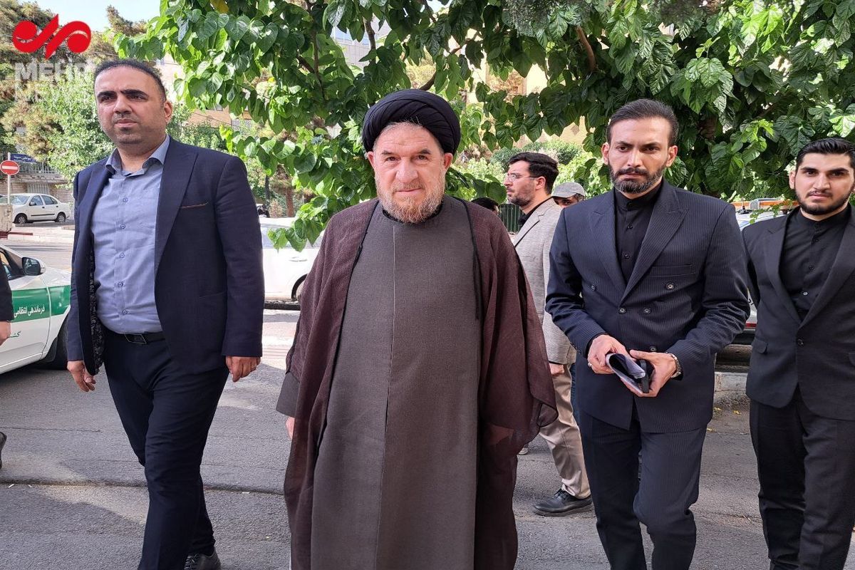 میرتاج الدینی وارد وزارت کشور شد + عکس