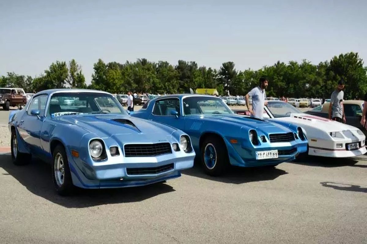 برگزاری رالی خودروهای تاریخی در جاده چالوس