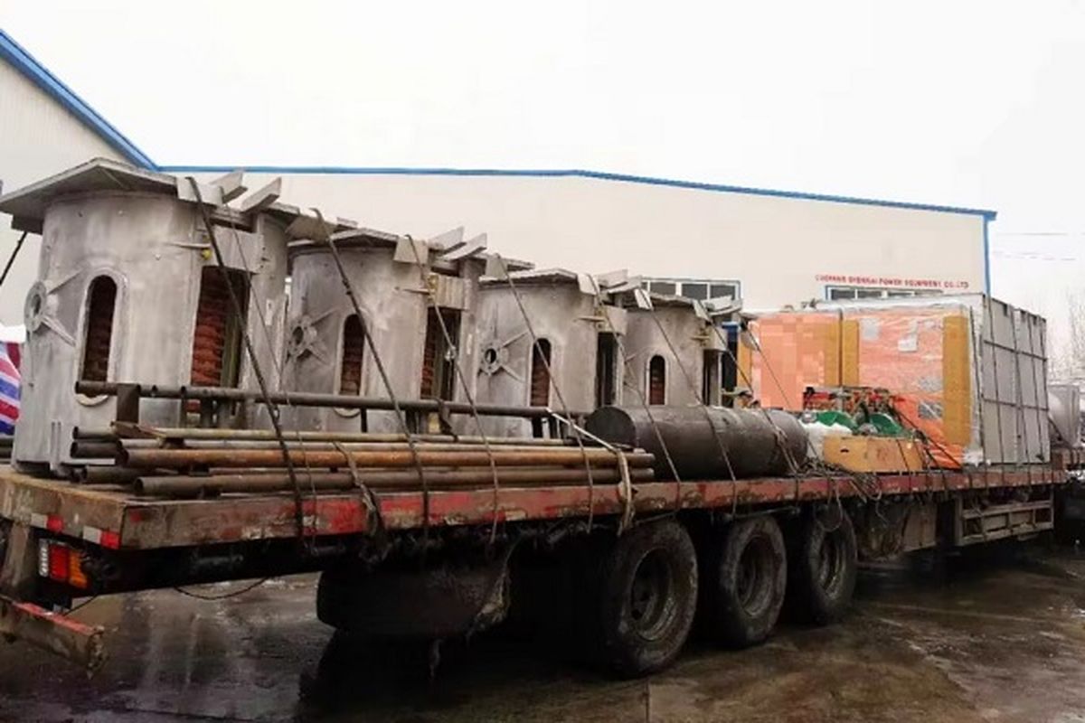 ساخت کوره القایی صفر تا صد در گروه مهندسی ثمر در ایران