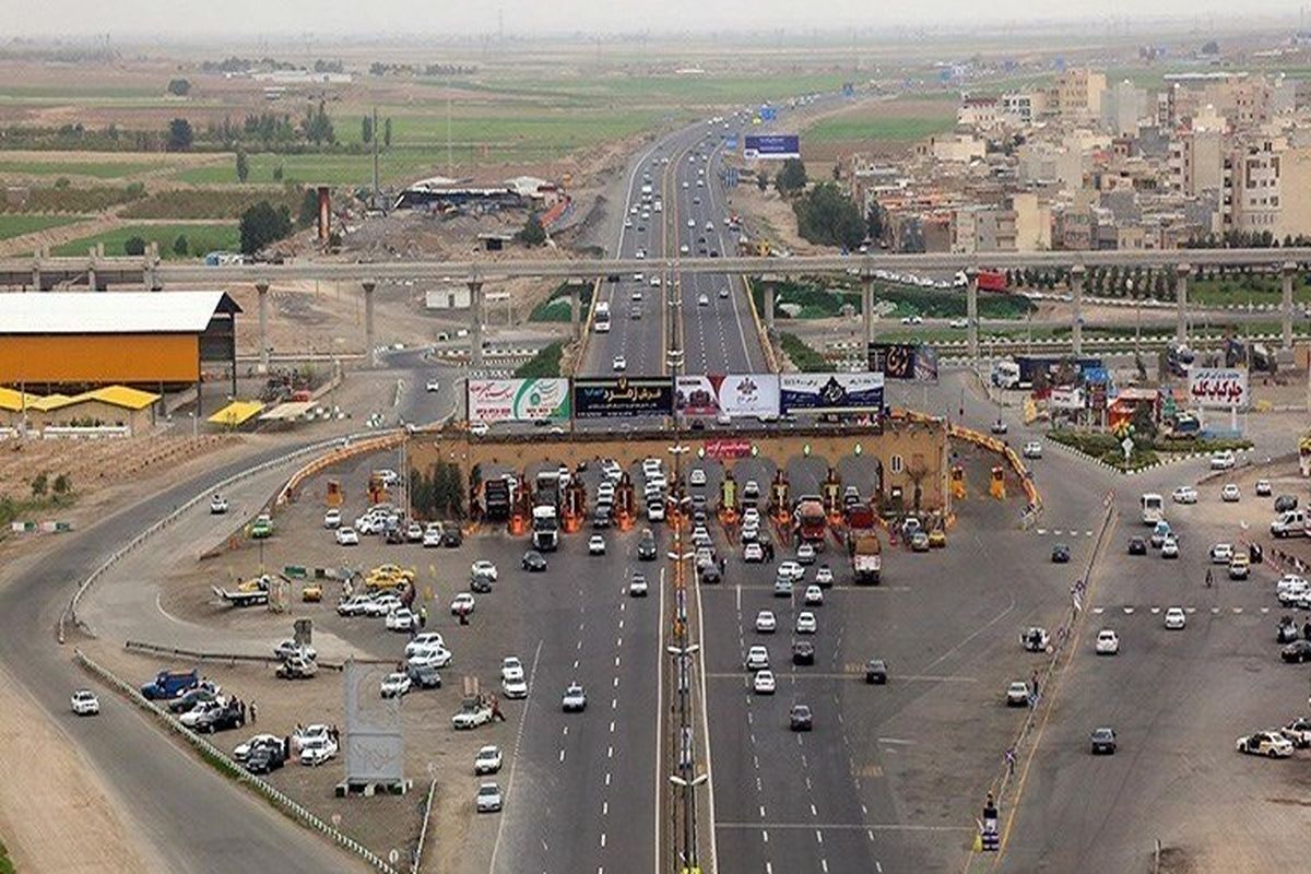 مکان عوارضی تهران-قم تغییر می کند