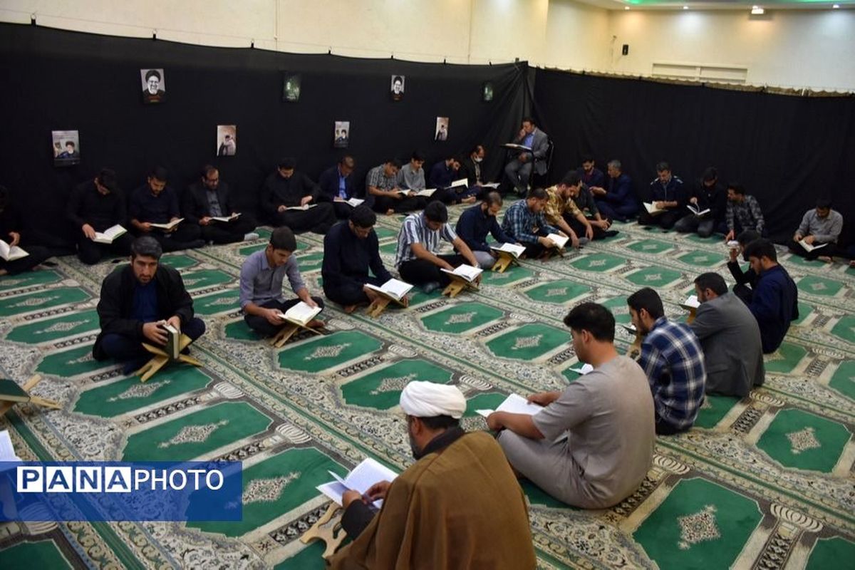 فرهنگیان برای رئیسی قران خواندند + عکس