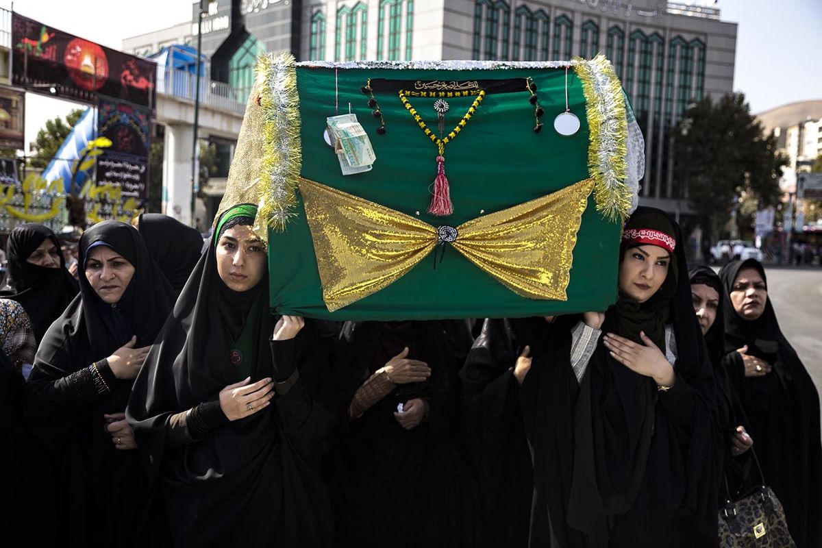 آیین عزاداری محرم در کردستان / از طشت‌گذاری تا گل‌گیران