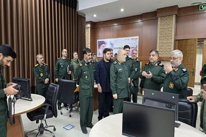 سالن بازی‌جنگ سپاه پاسداران افتتاح شد + فیلم