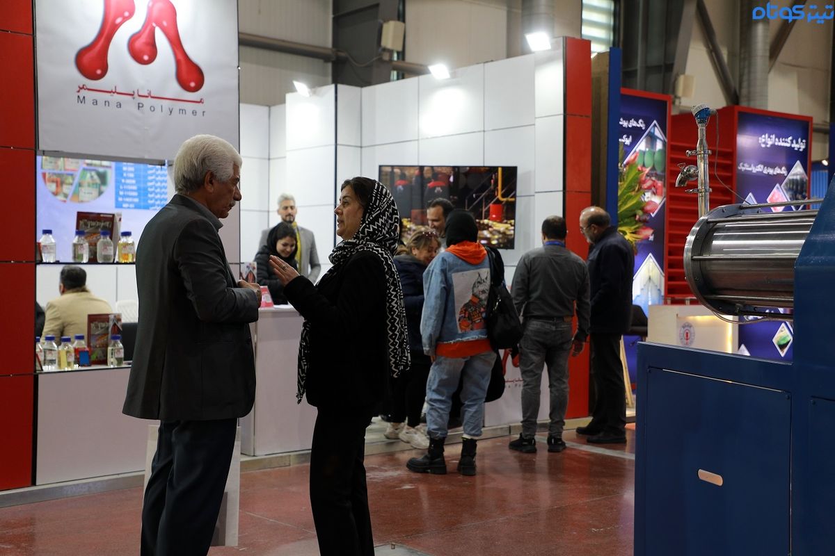 رشد ۵۰ درصدی بازدیدهای نمایشگاه رنگ و رزین در روز اول و دوم