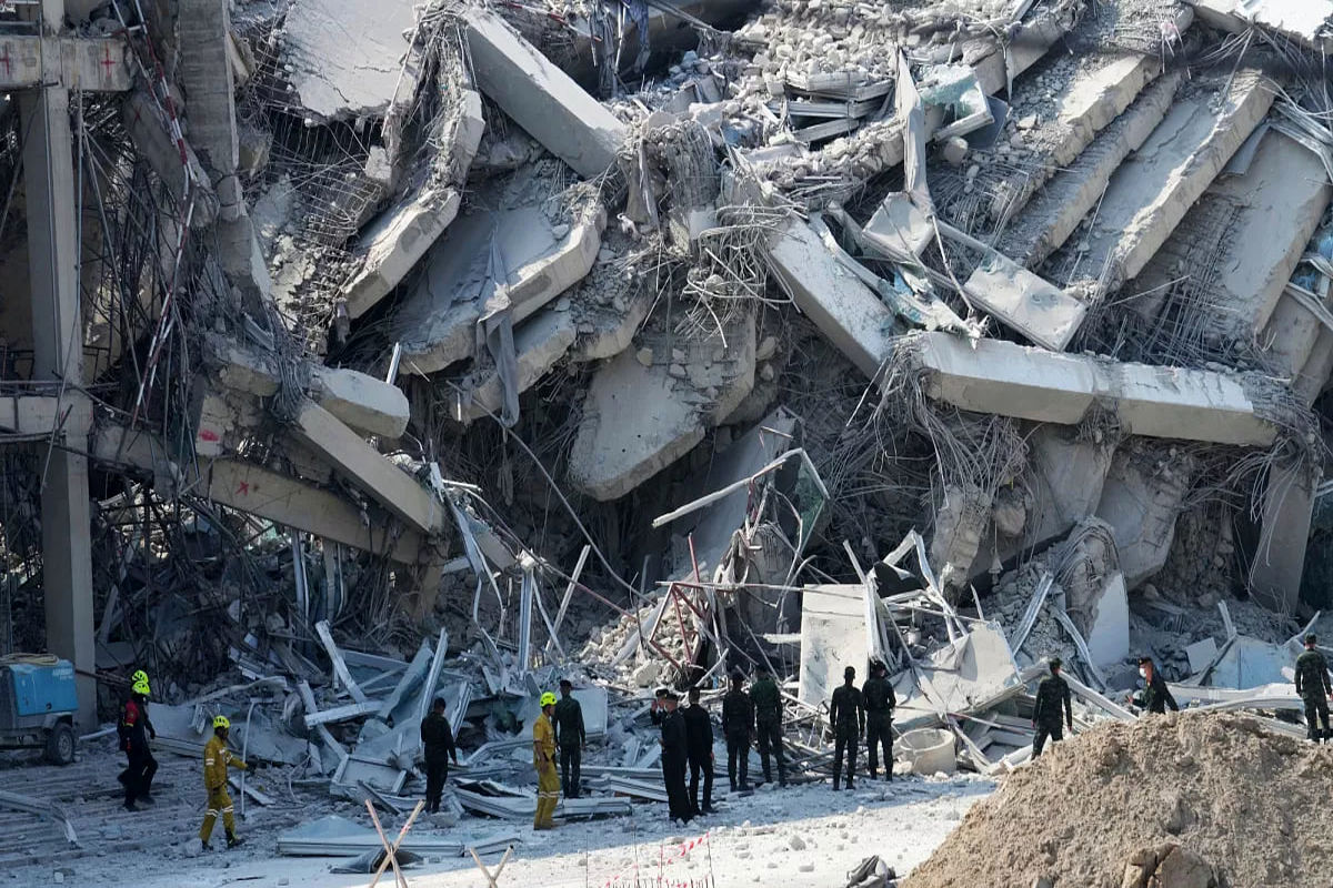 تصاویر آخرالزمانی از زمین لرزه ۷ ریشتری در تایلند + ببینید