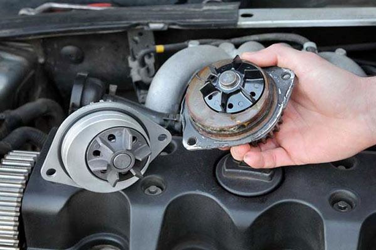 علت خراب شدن واتر پمپ + نحوه تشخیص