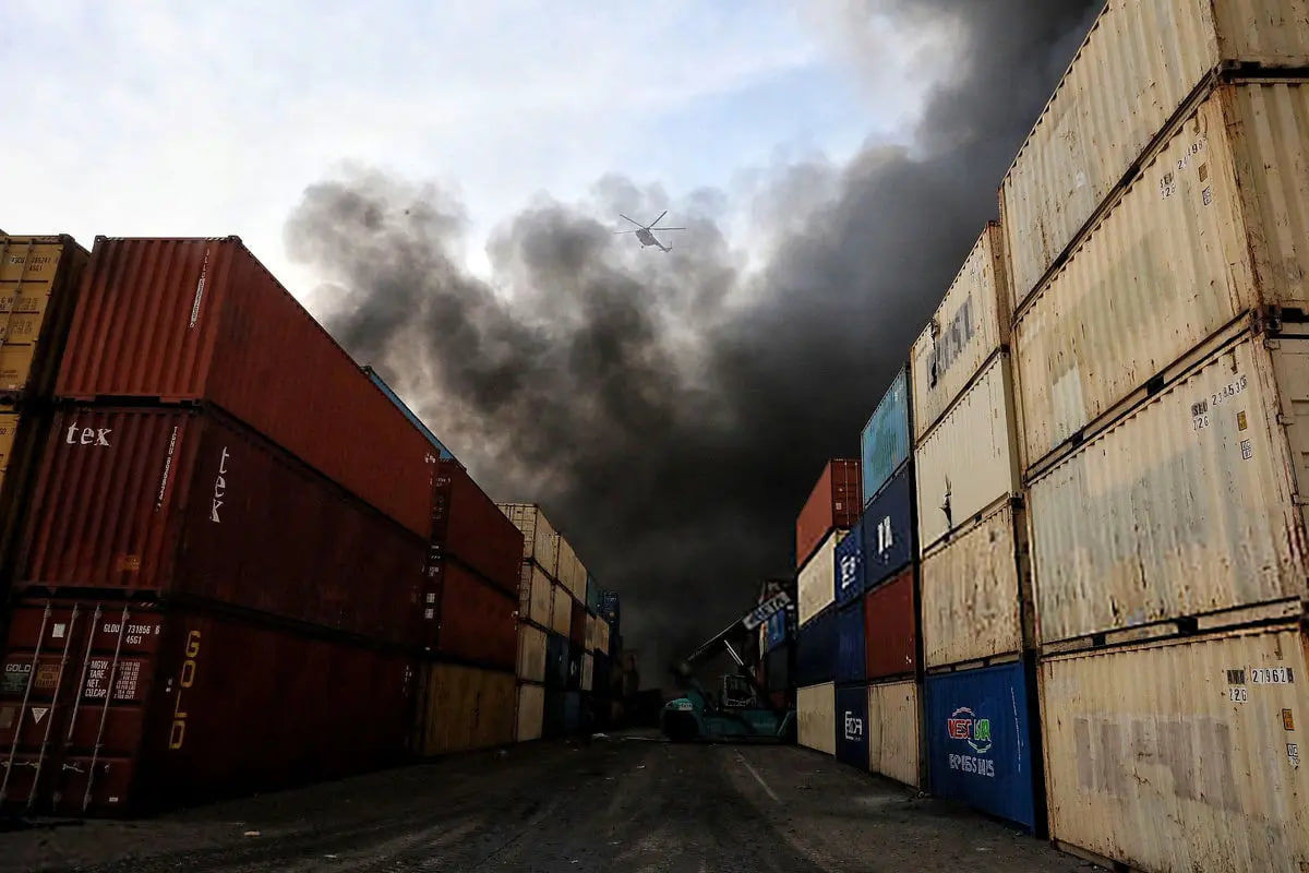 حجم گوشت از بین رفته در بندر شهید رجایی اعلام شد (۱۵ اردیبهشت)