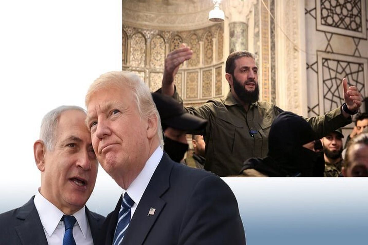 خودشیرینی جولانی برای ترامپ و نتانیاهو