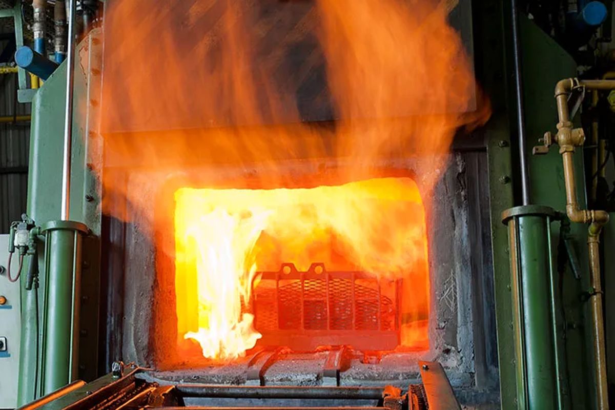 خدمات عملیات حرارتی شرکت مهندسی ثمر