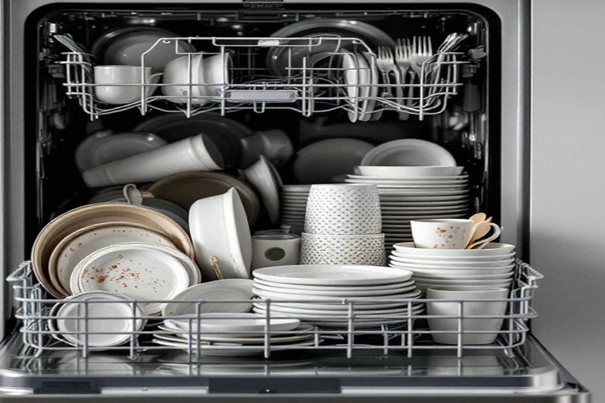 ۱۰ علت تمیز نشستن ماشین ظرفشویی؛ چرا ظروف شما دیگر نمی‌درخشند؟