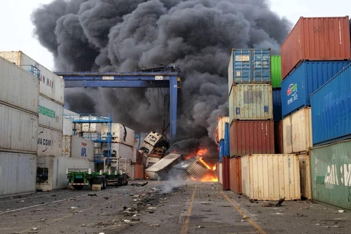 تیر خلاص به بزرگترین بندر تجاری ایران / صنعت لجستیک منفجر شد