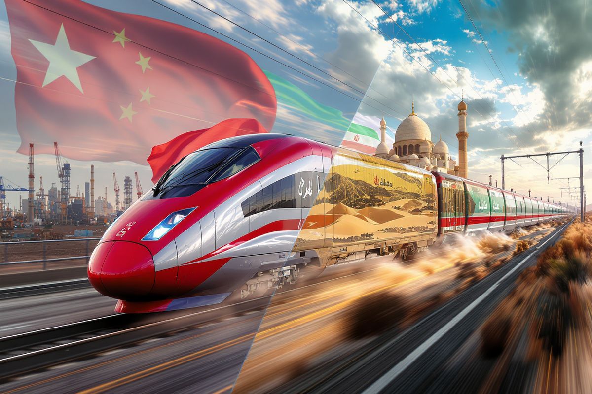 محموله سریع السیر چین به سوی ایران راهی شد