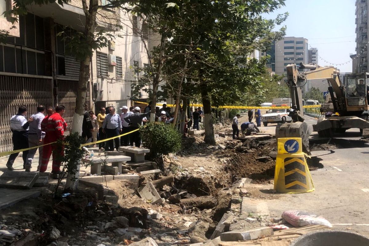 تجریش را آب بُرد + ببینید