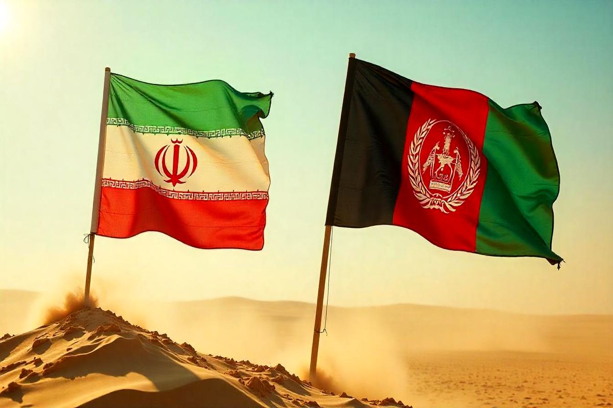 نقشه جدید ایران و افغانستان مشخص شد