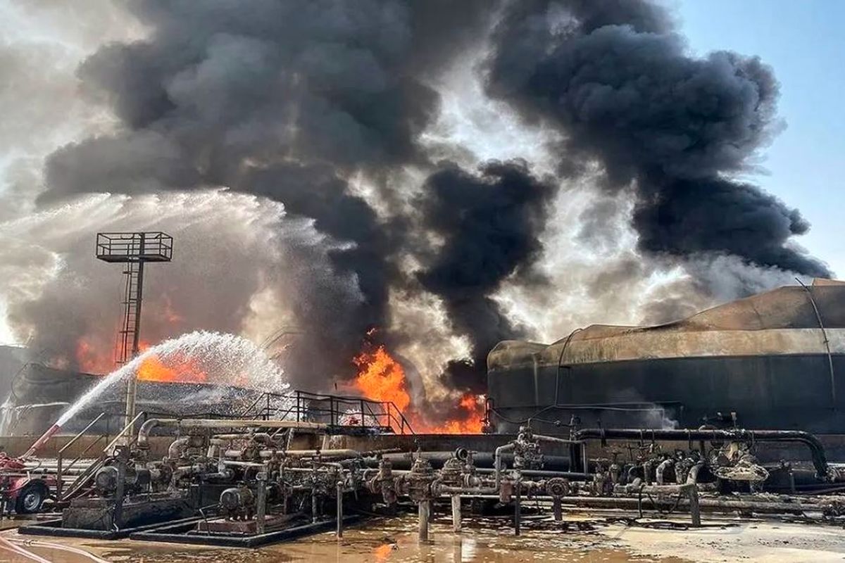 فوری/ علت آتش‌سوزی در پالایشگاه نفت آبادان مشخص شد