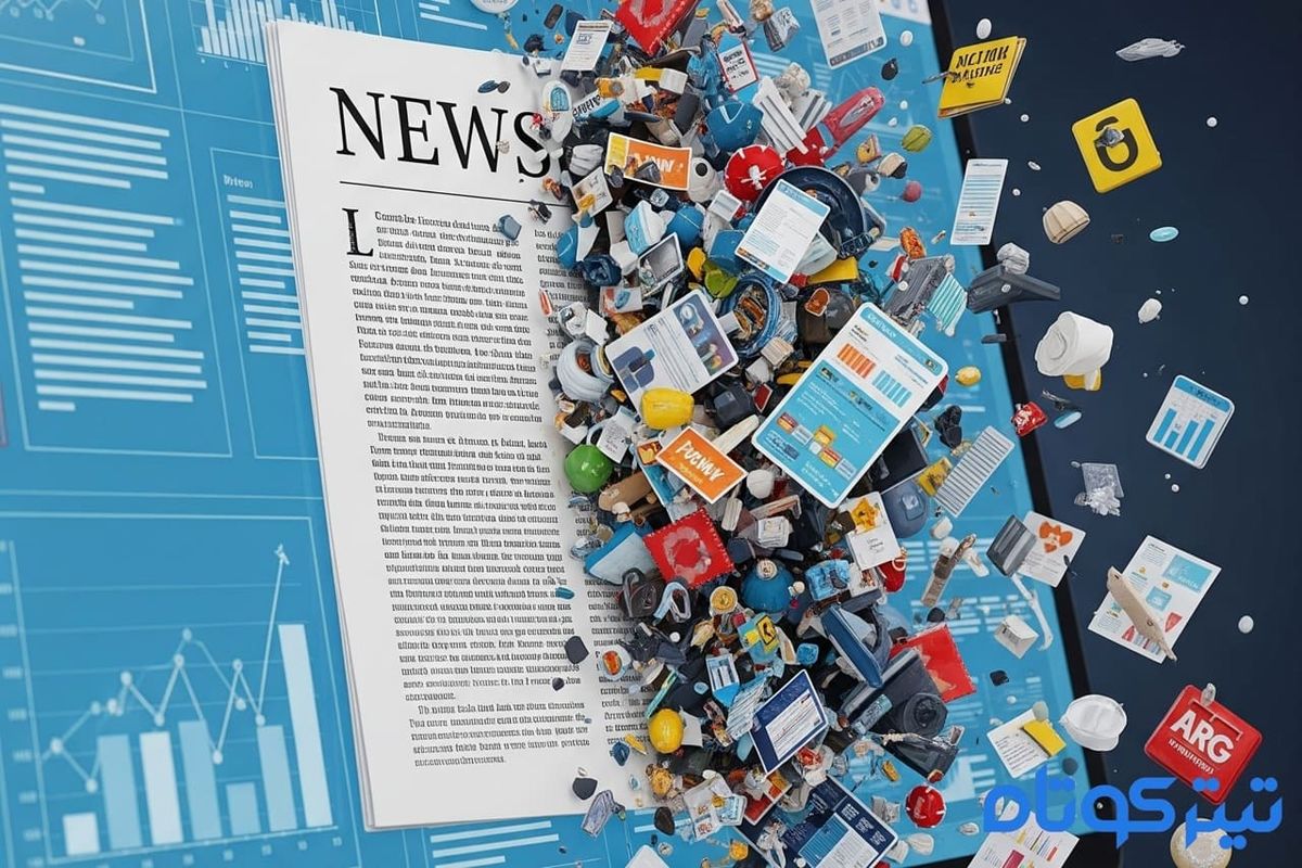 پادکست | نقش تبلیغات و اطلاعات زائد در دفن اخبار