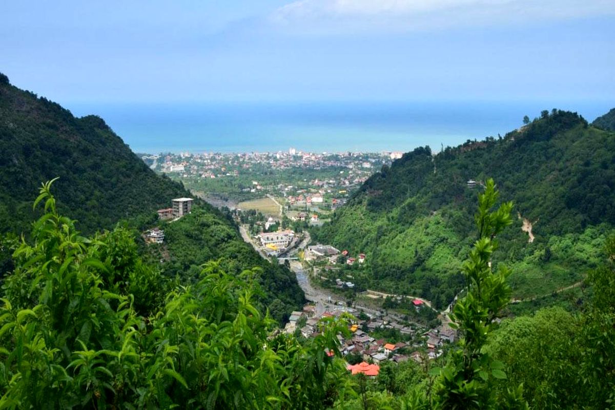 راهنمای مسیر جاده چالوس از تهران بر اساس مسافت و زمان