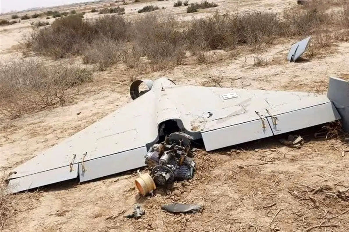 پهپاد انتحاری اسرائیل توسط مرزبانان بوشهر کشف شد