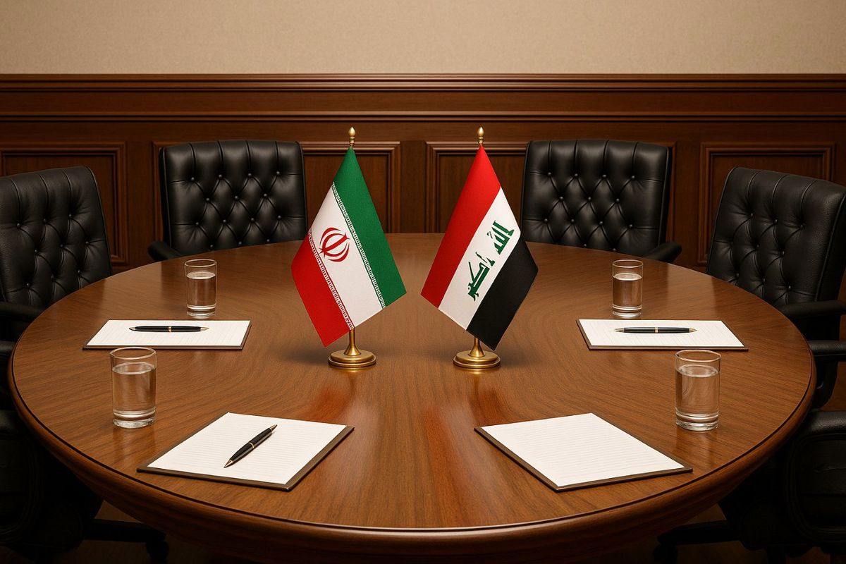 قالیباف پرچم ایران و عراق را باهم بالا بُرد