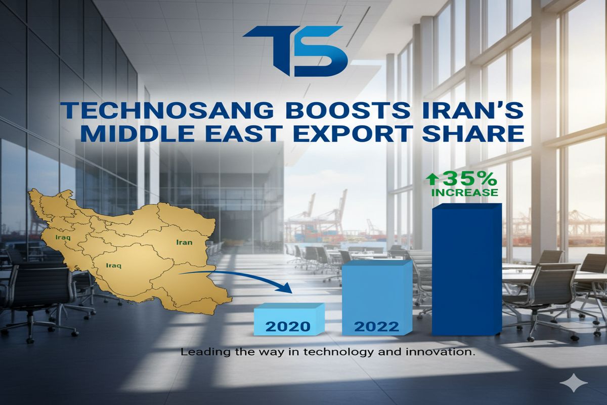 تکنوسنگ سهم صادراتی ایران در بازار خاورمیانه را افزایش داد