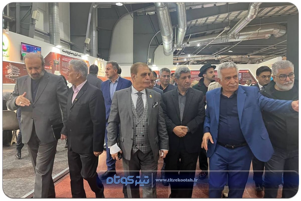 بازدید مقامات اتاق بازرگانی، صنایع، معادن و کشاورزی ایران از ایران کانماین ۲۰۲۵