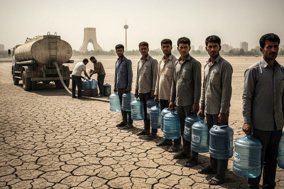 فقط سه مترمکعب در ثانیه تا جیره بندی آب فاصله داریم!