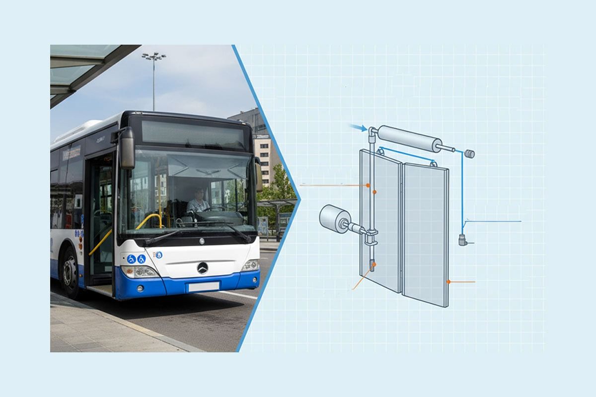 چطور هوای فشرده به کار میاد؟ از درِ اتوبوس تا خط تولید کارخانه!