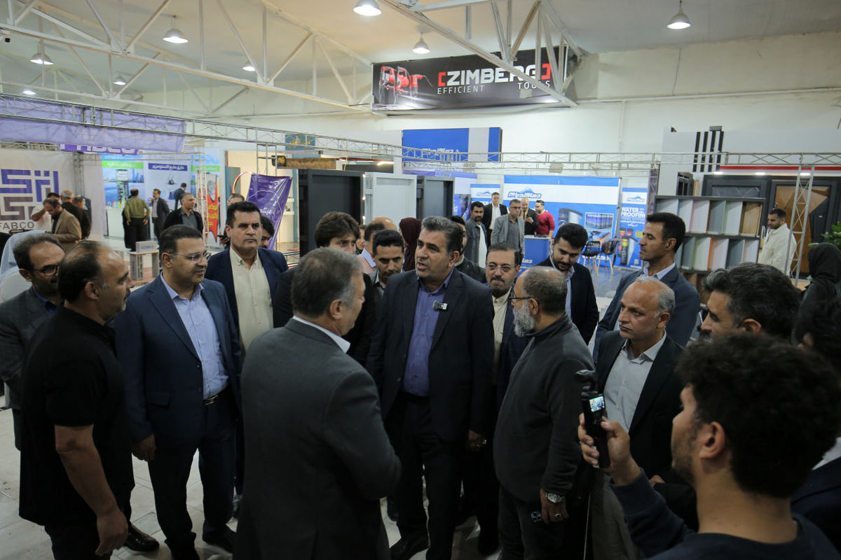 نمایشگاه صنعت ساختمان ساری پل ارتباطی صنعت و دولت می شود