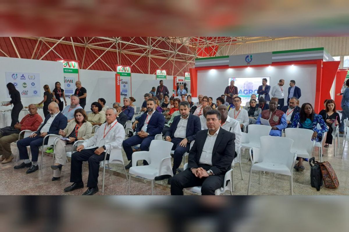 برگزاری روز ملی ایران در نمایشگاه هاوانا با حضور مقامات بلندپایه اقتصادی