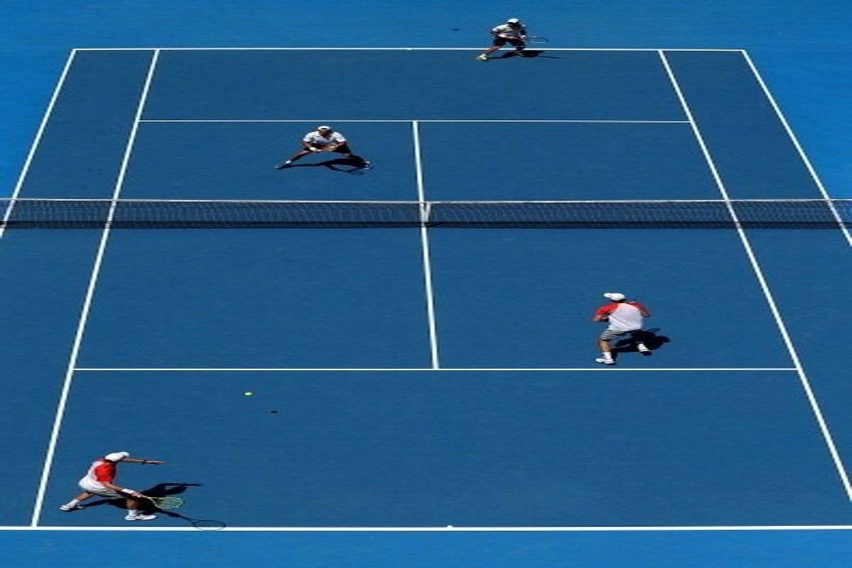 کفپوش زمین تنیس هاردکورت پوشش صنعت الوان