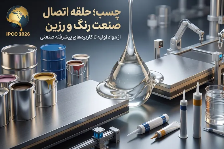 چسب؛ حلقه اتصال صنایع در نمایشگاه رنگ و رزین ۱۴۰۵