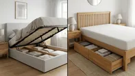 تخت جک‌دار بخریم یا کشودار؟ (راهنمای جامع مزایا و معایب)