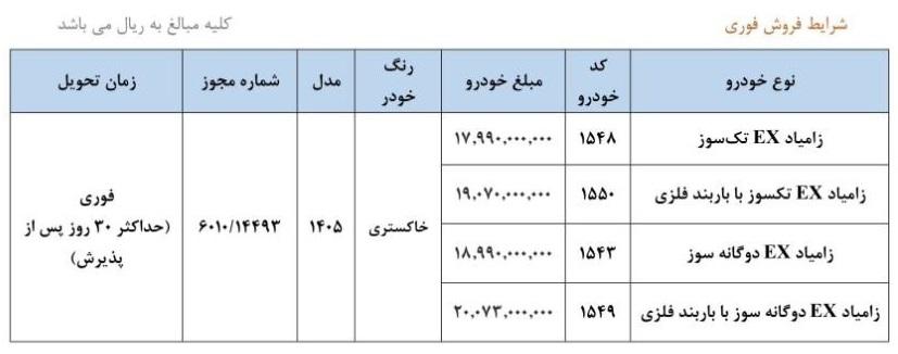 آغاز ثبت نام جدید وانت نیسان زامیاد