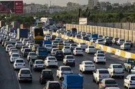 ترافیک ورودی های تهران سنگین شد