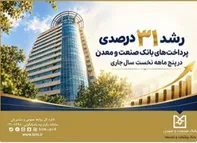 رشد ۳۱ درصدی پرداخت‌های بانک صنعت و معدن در پنج‌ماهه نخست سال جاری