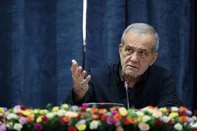 استقبال رسمی پزشکیان از رهبر ملی ترکمنستان