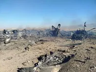 تصاویر | لاشه پرنده های متجاوز آمریکایی بعد از انهدام توسط ایران