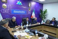 جلسه هیئت رئیسه انجمن نمایشگاه‌های بین‌المللی کشور در اراک برگزار شد