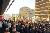 پایان تشییع با شکوه رهبر شهید ایران در نجف