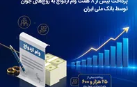 رشد دو برابری وام ازدواج در بانک ملی